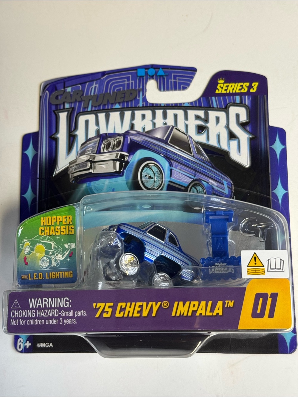 CARTUNED LOWRIDERS SERIES 3 1975 CHEVY IMPALA 01